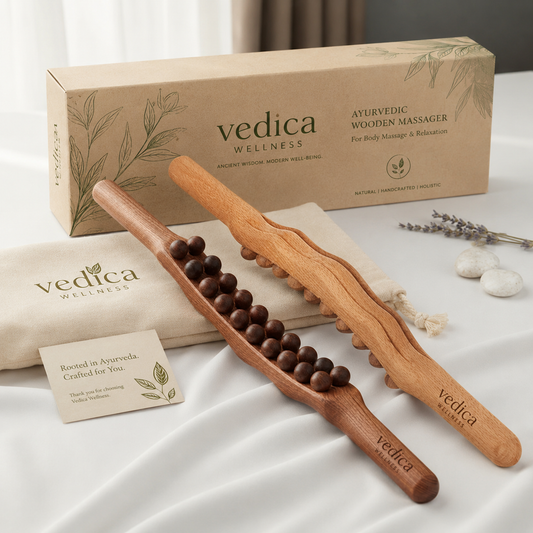 Vedica Gua Sha Wooden Therapy Stick