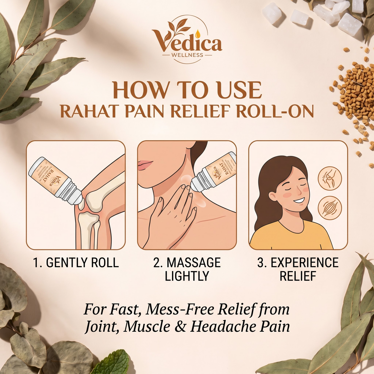 Vedica Rahat Roll On