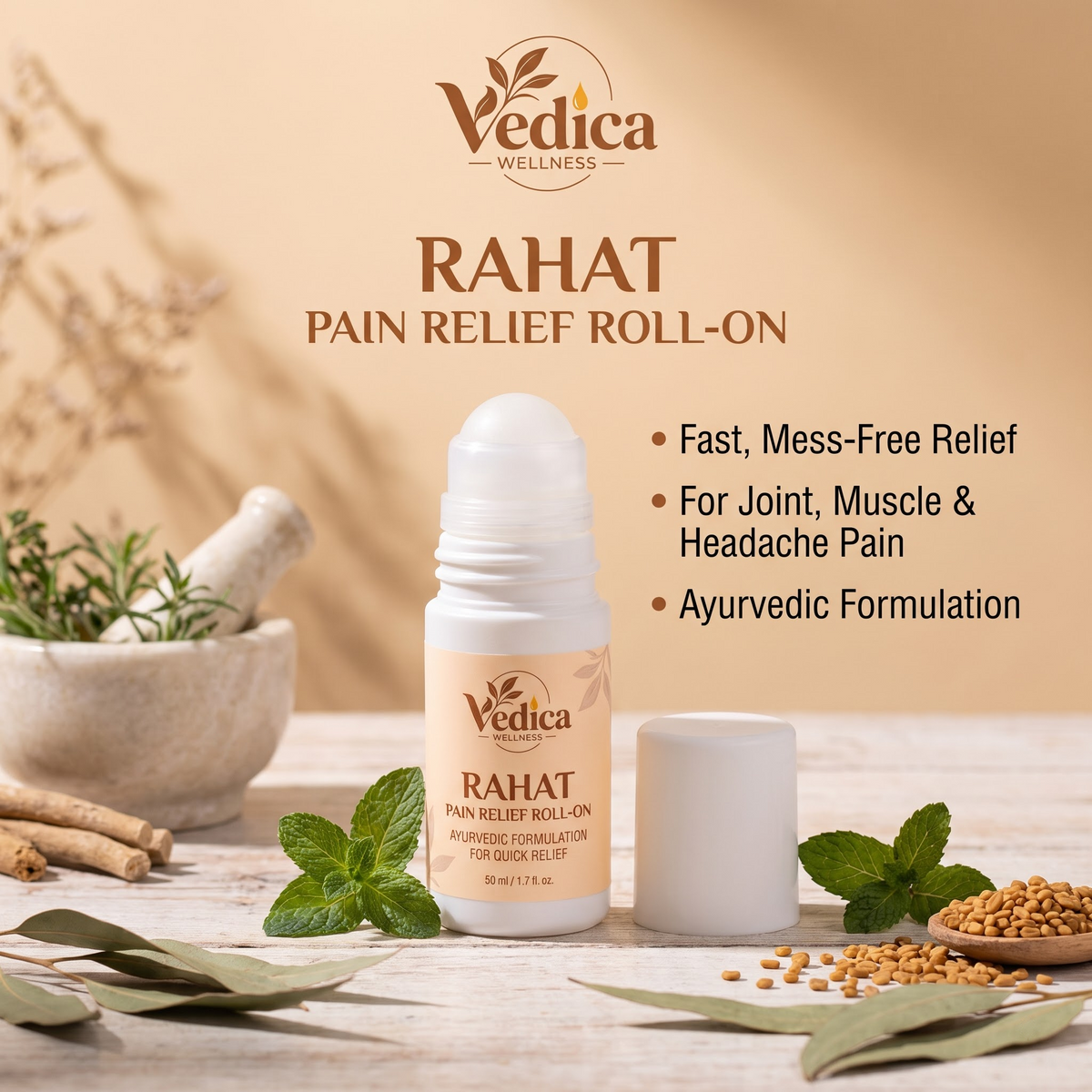 Vedica Rahat Roll On